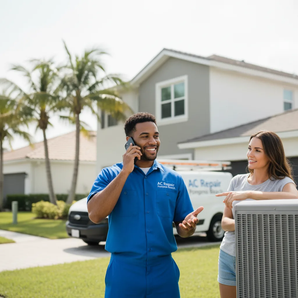 AC Repair Pompano Beach customer support in South Hill